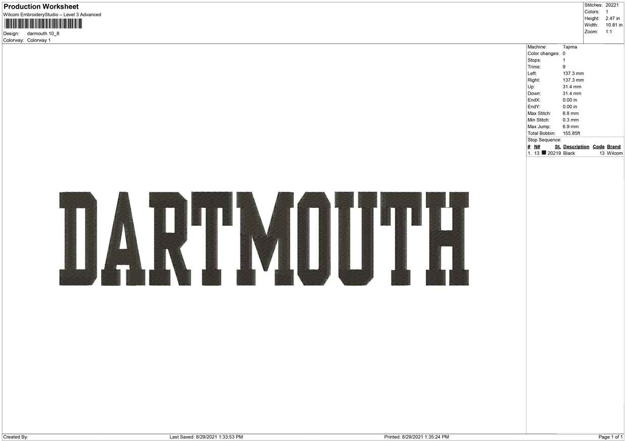DARTMOUTH