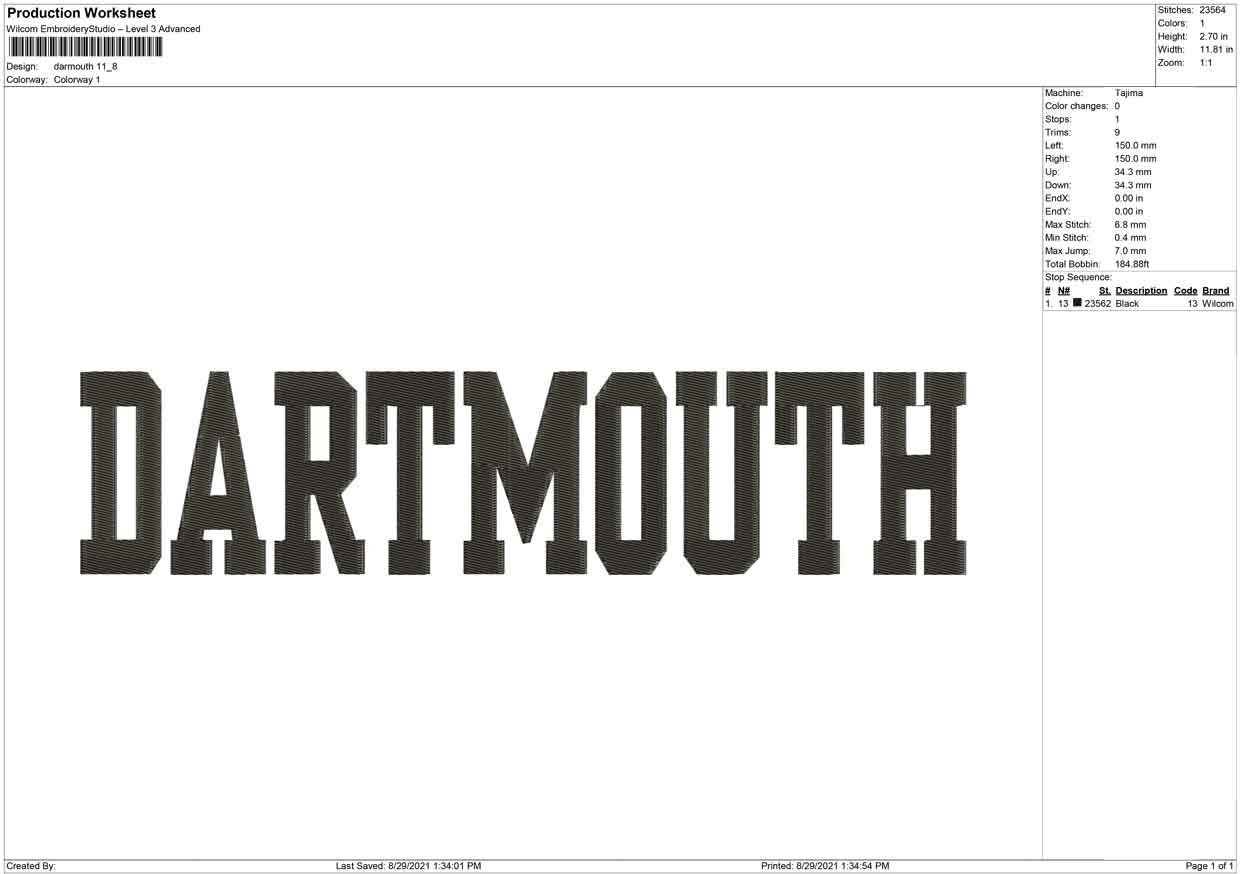 DARTMOUTH