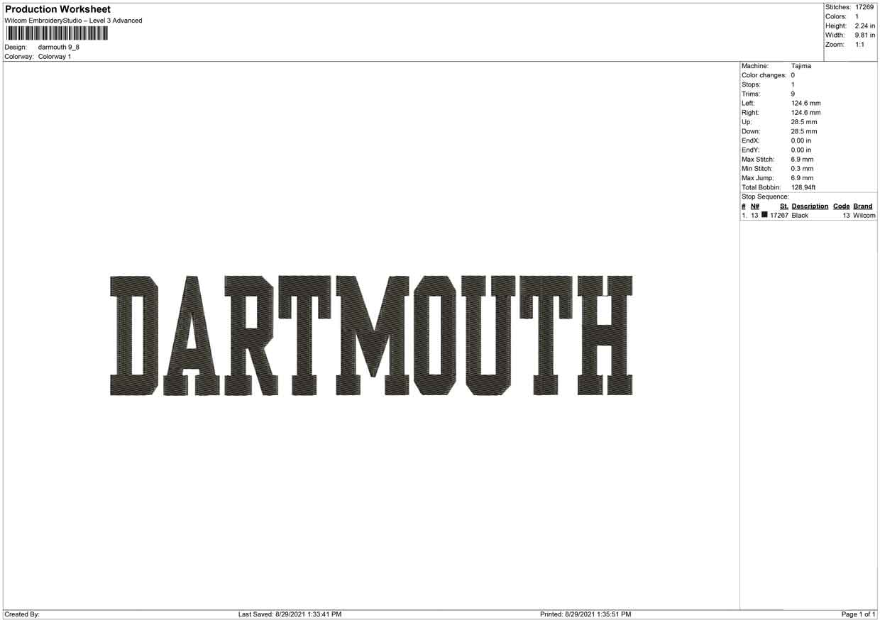 DARTMOUTH