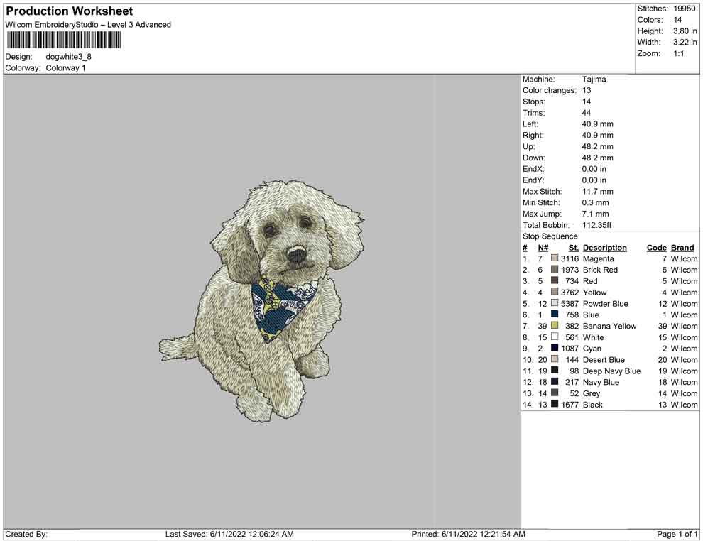 Dog White