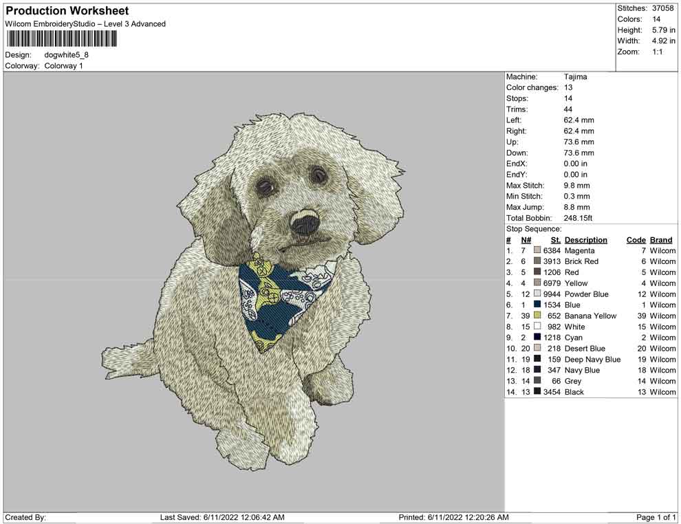 Dog White