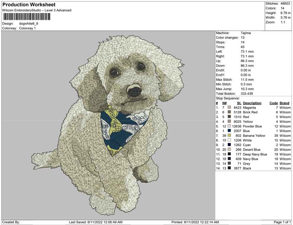 Dog White
