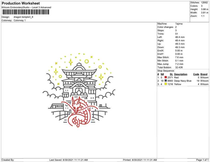 Dragon temple