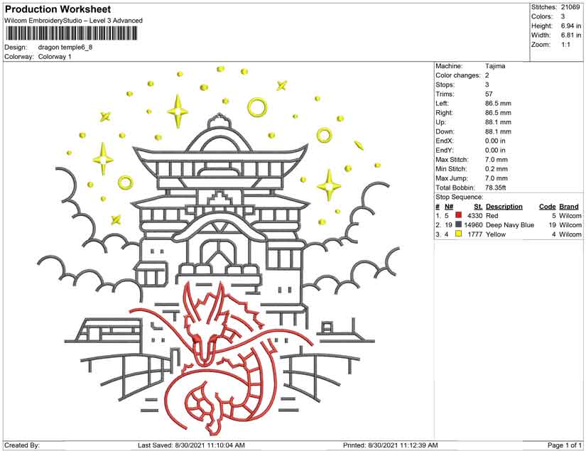 Dragon temple