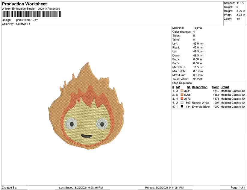 Ghibli flame