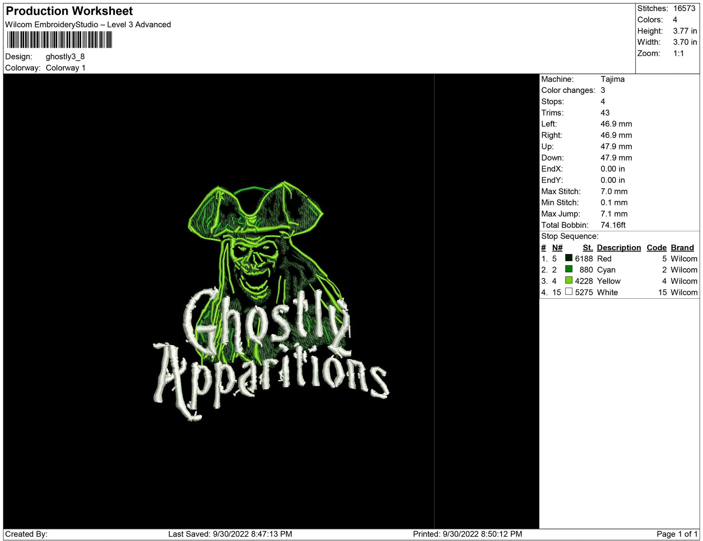 Ghostly Apparition