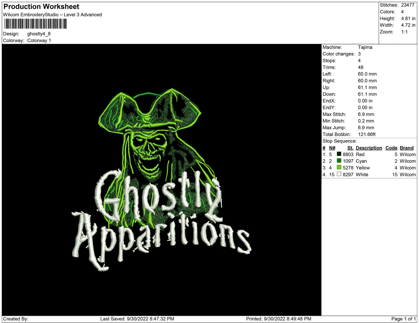 Ghostly Apparition