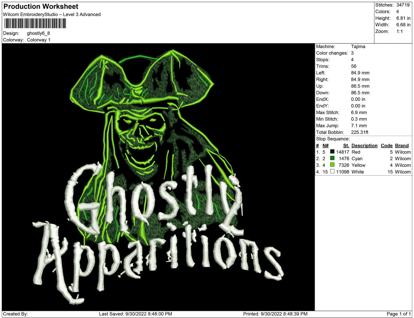 Ghostly Apparition