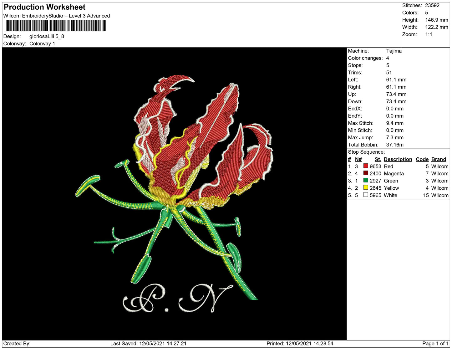 Gloriosa Lili