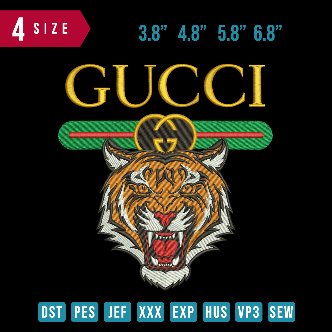 Gucci Tiger Face