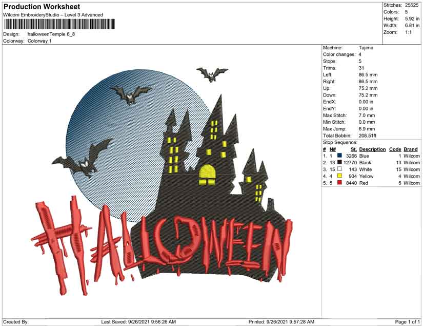 Halloween and temple