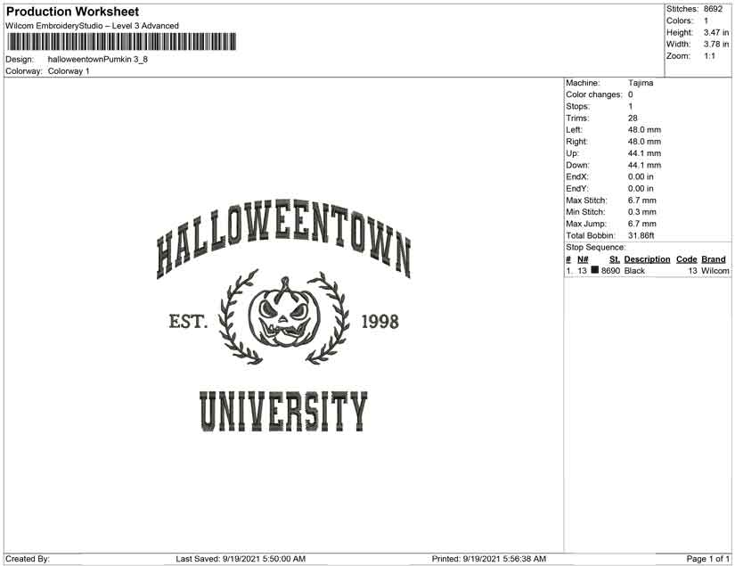 Halloweeentown Pumkin