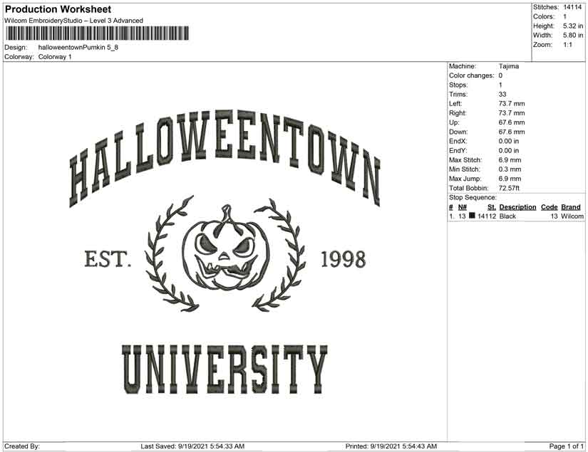 Halloweeentown Pumkin