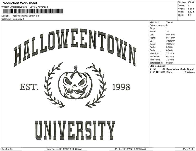 Halloweeentown Pumkin