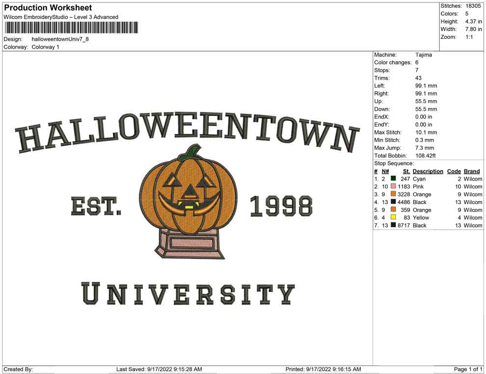 halloween town university