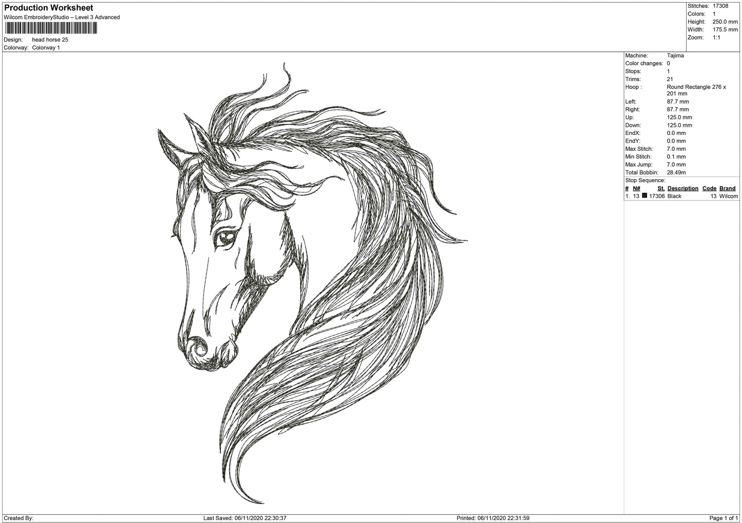 Horse Scribble