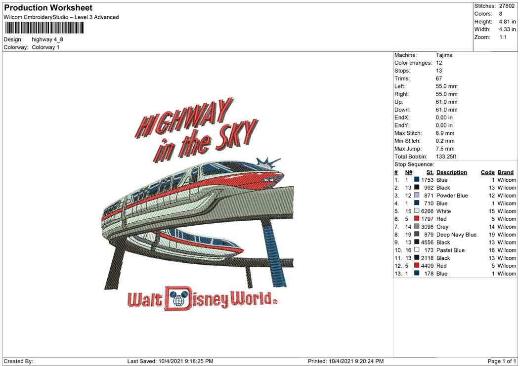 Highway in the sky