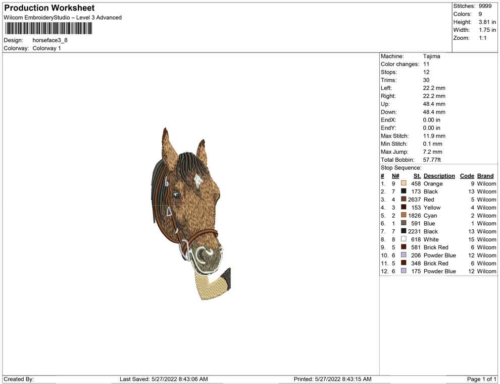 Horse Face