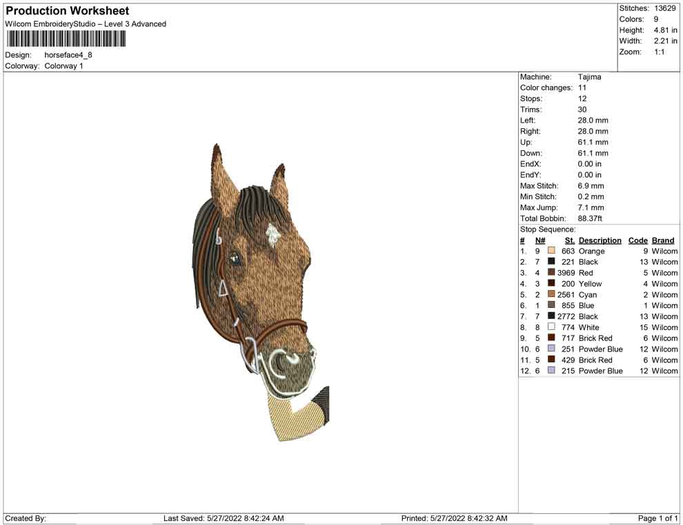 Horse Face