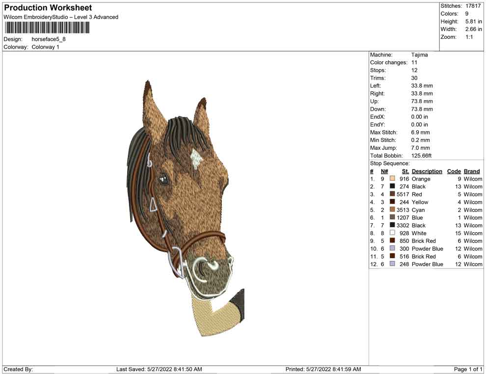 Horse Face
