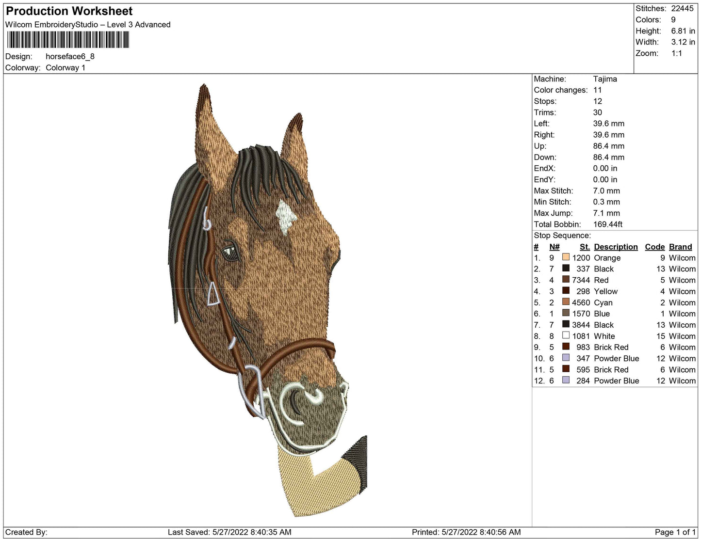 Horse Face