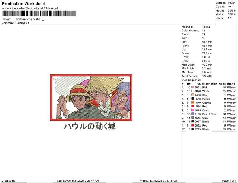 Ghibli howls moving castle