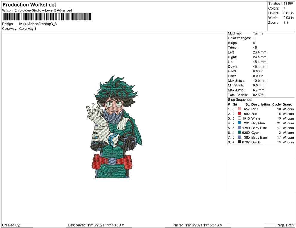 Izuku midoria Stand up