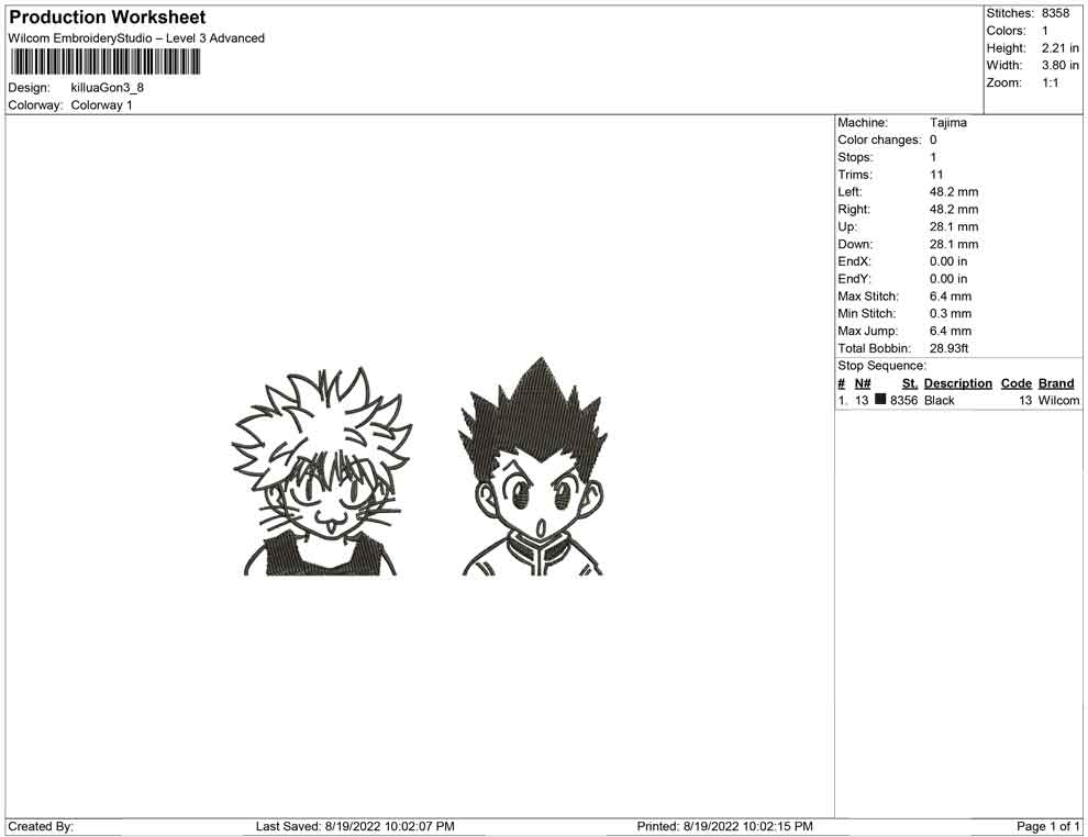 killua gon freeze lineart
