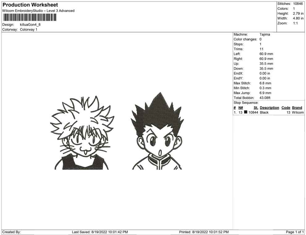 killua gon freeze lineart