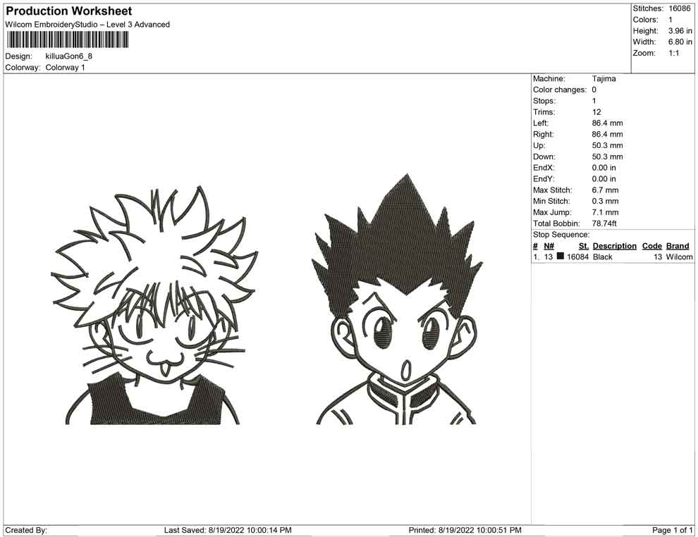 killua gon freeze lineart