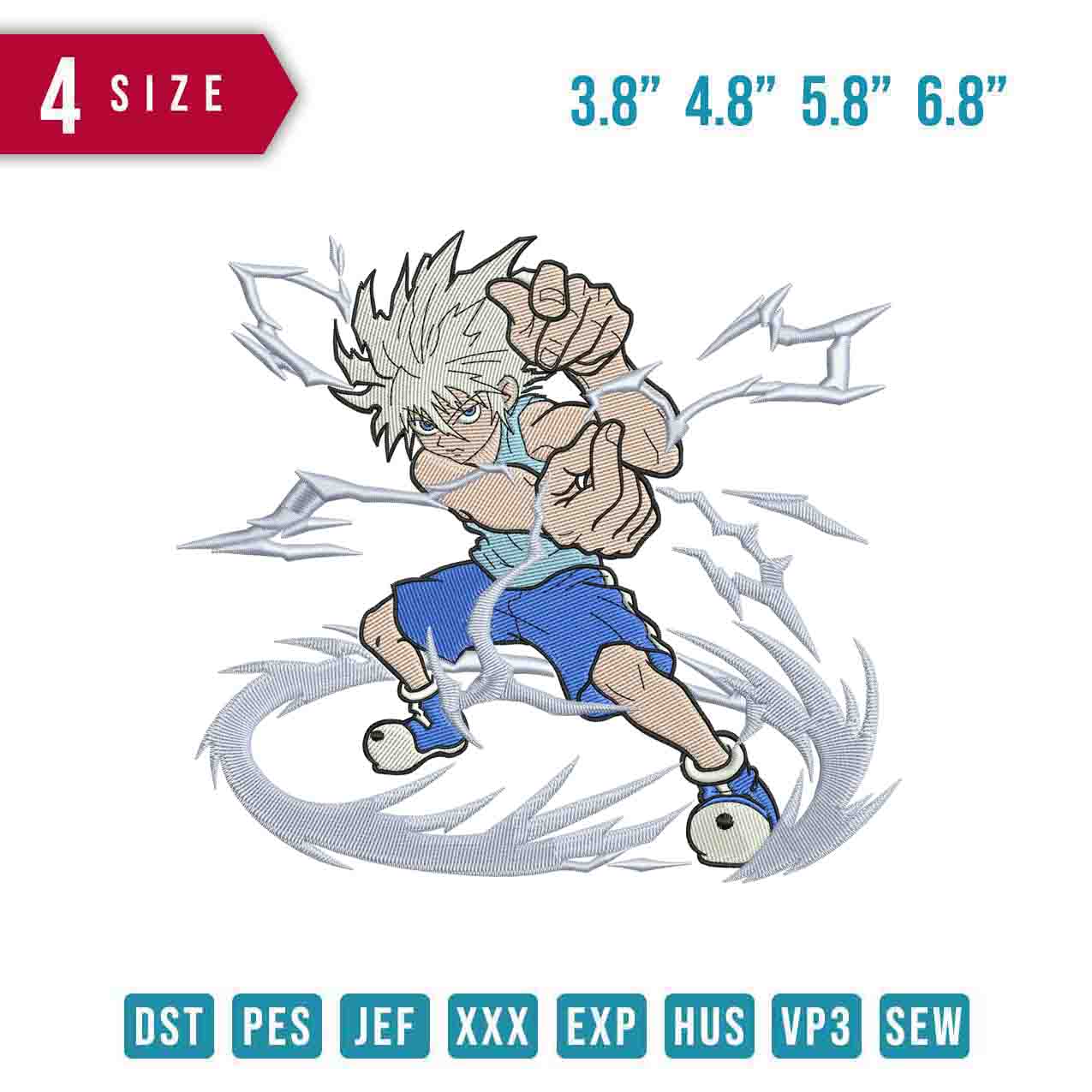 killua lighting cool
