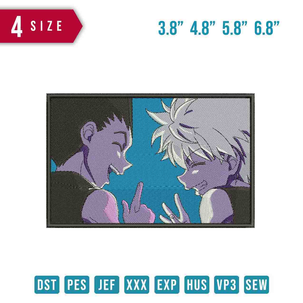 Gon and freeze Laughing