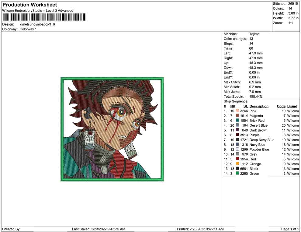 Kimetsu No yaiba Box