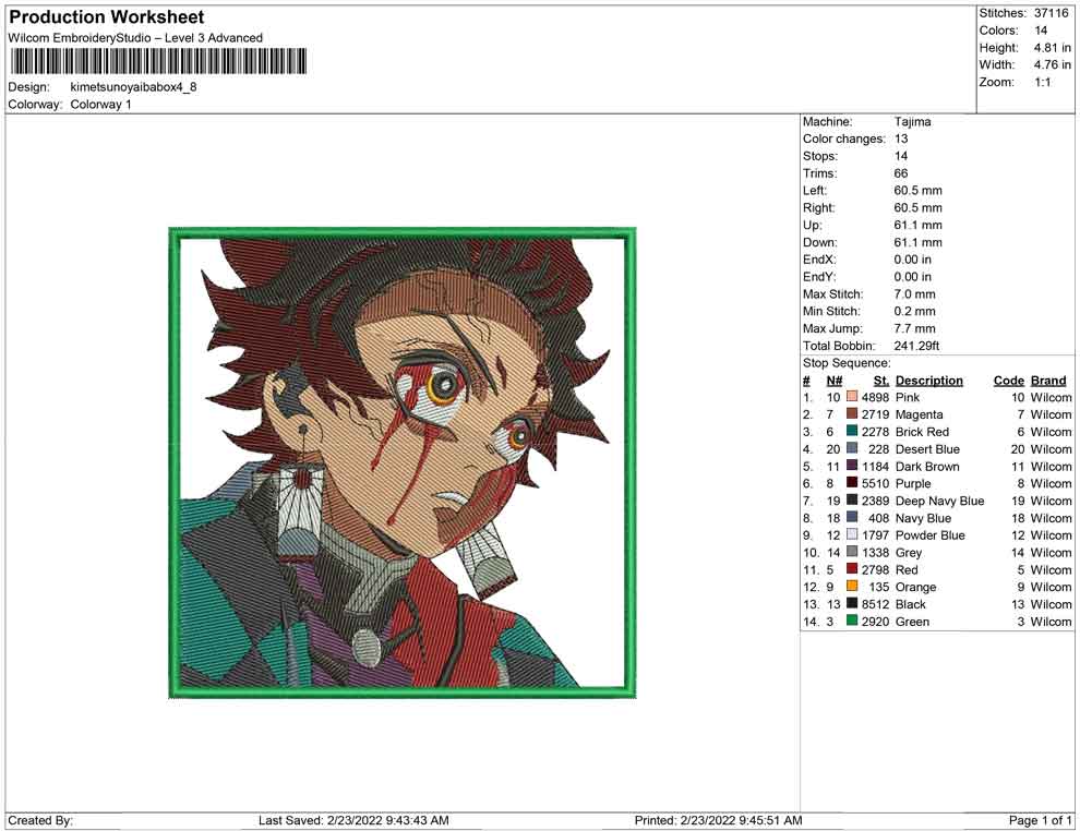 Kimetsu No yaiba Box