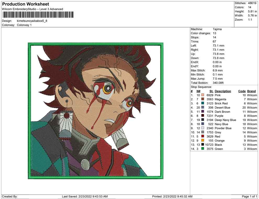 Kimetsu No yaiba Box