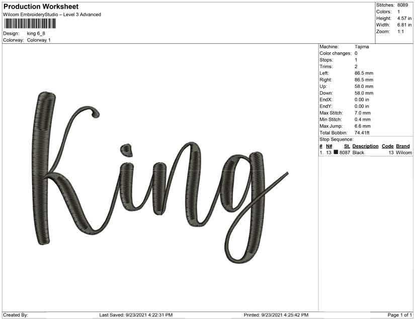 King