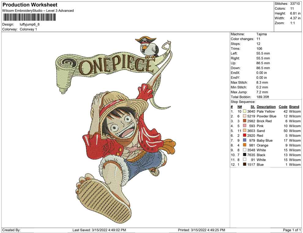 Luffy jump