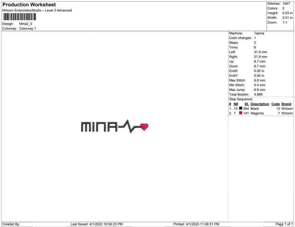 mina typo