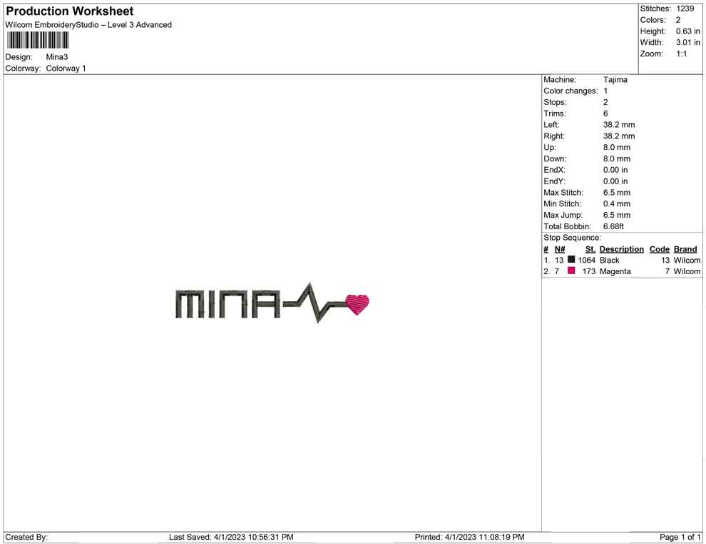 mina typo
