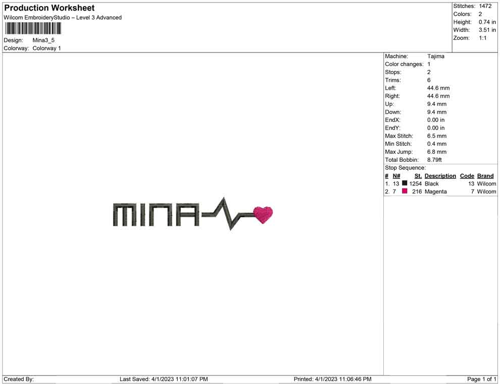 mina typo