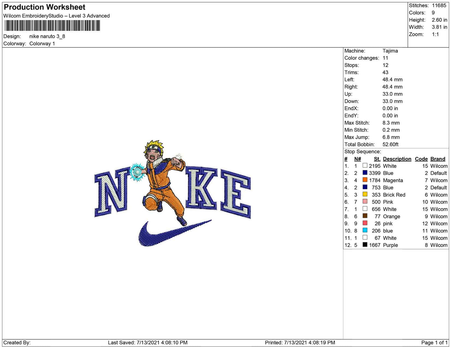 Nike Naruto