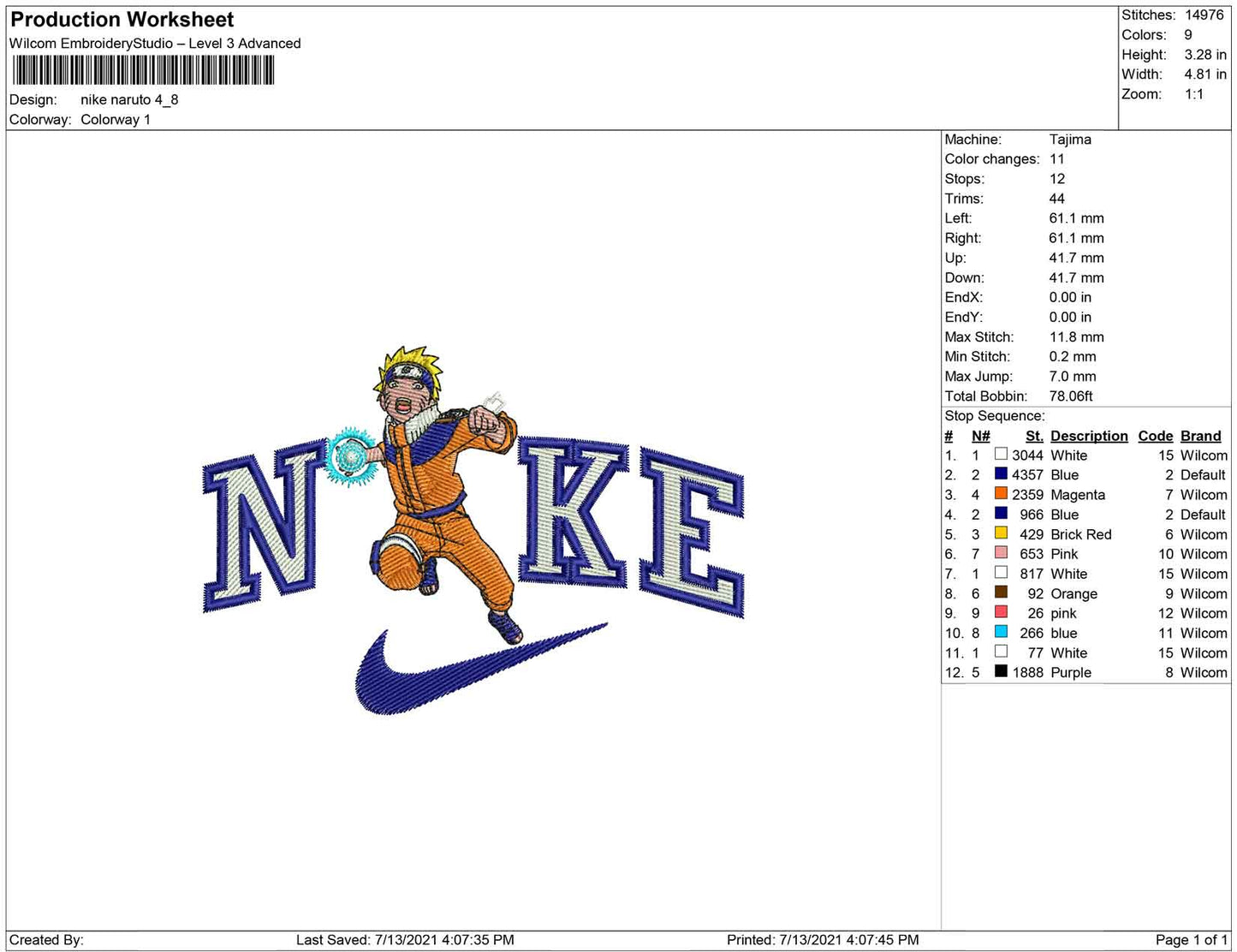 Nike Naruto