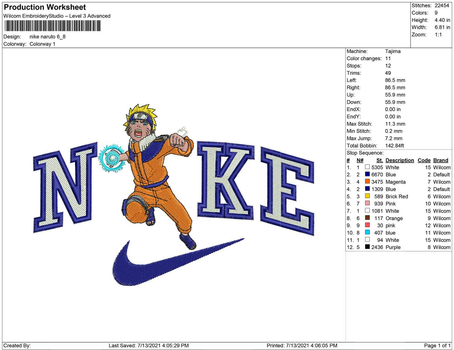 Nike Naruto
