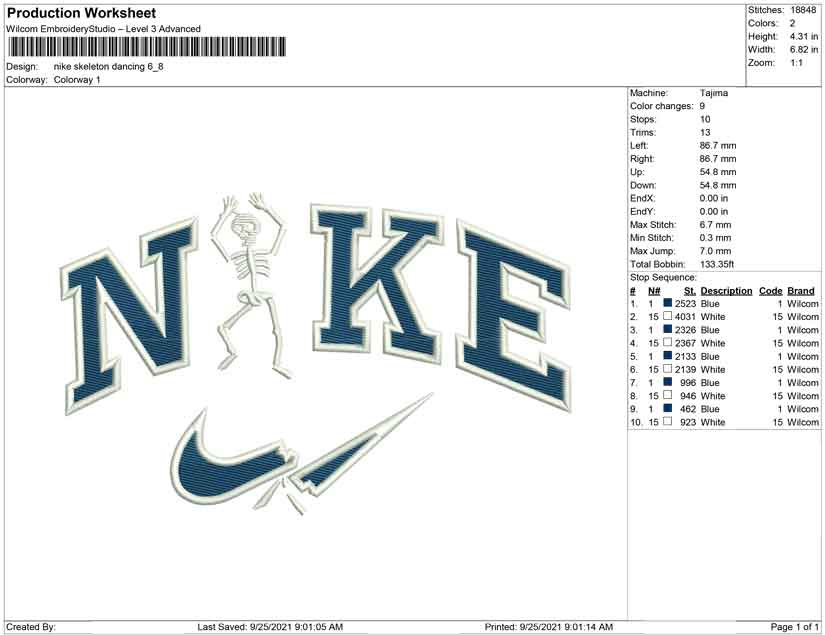 Nike Skeleton Dancing