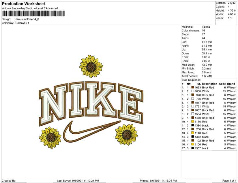 Nike Sunflower