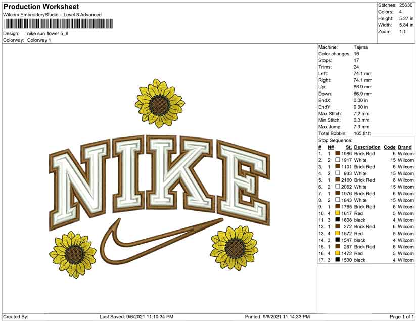 Nike Sunflower
