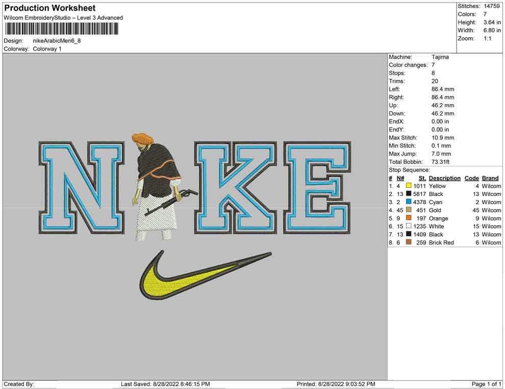 Nike arabian