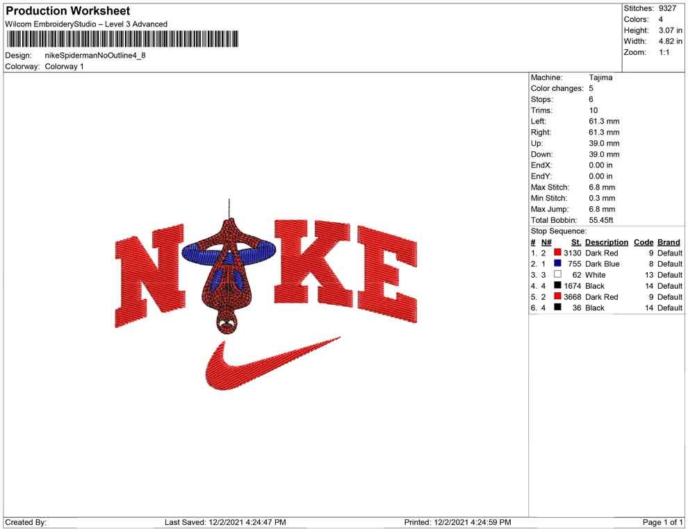 Nike Spiderman No outline