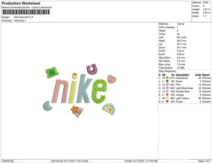 Nike Typo Cute