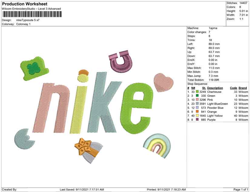 Nike Typo Cute
